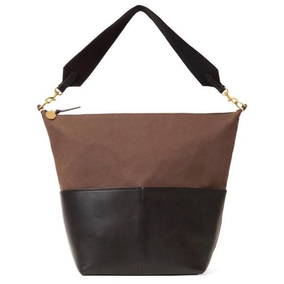 Clare V Handbags - NWT Clare V. Sophie Canvas Leather Tote